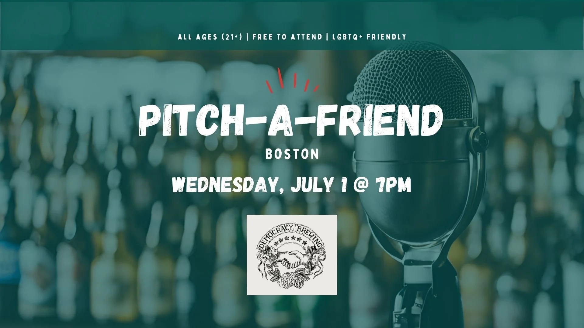 Pitch-A-Friend Night! ❤️