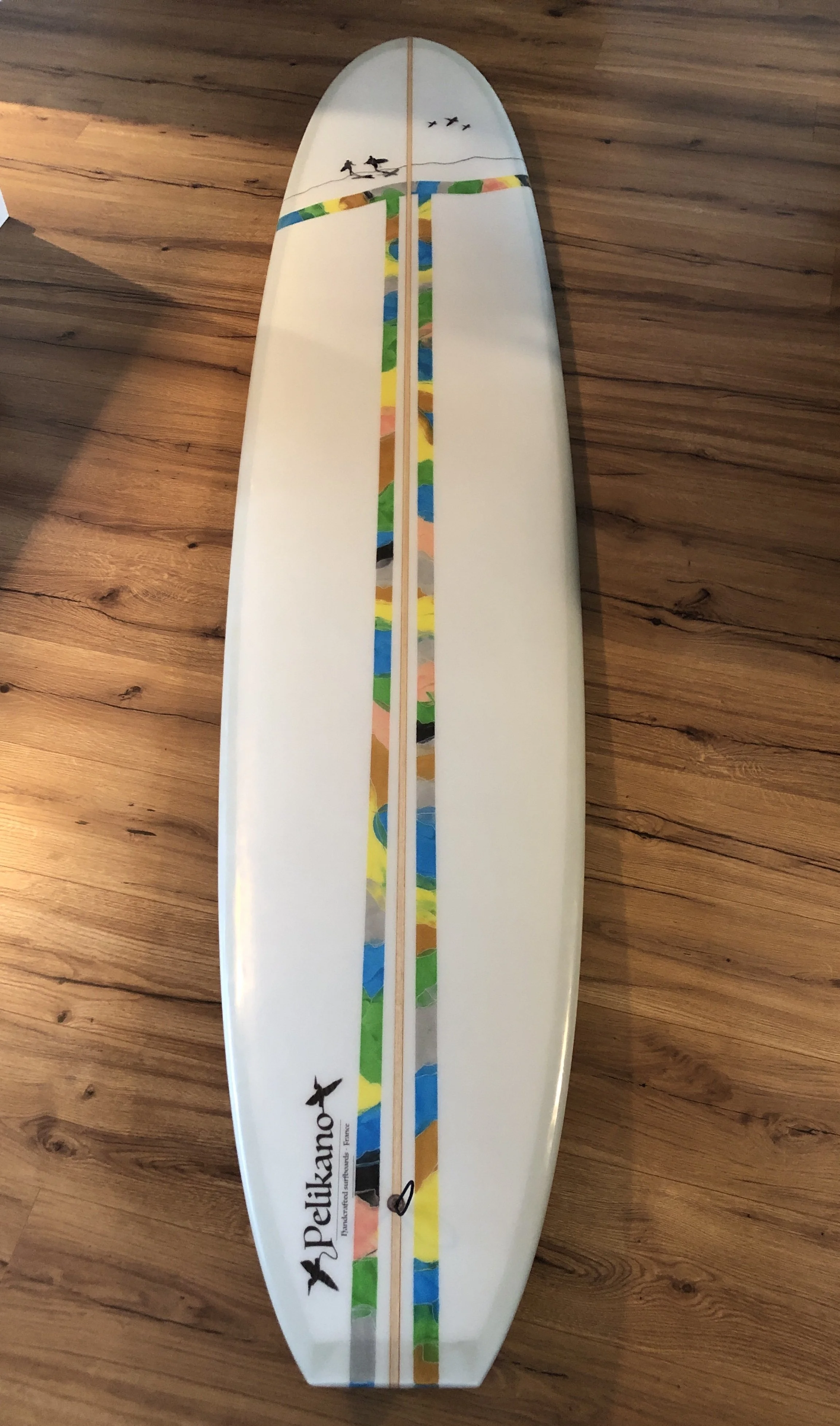 Longboard nose rider