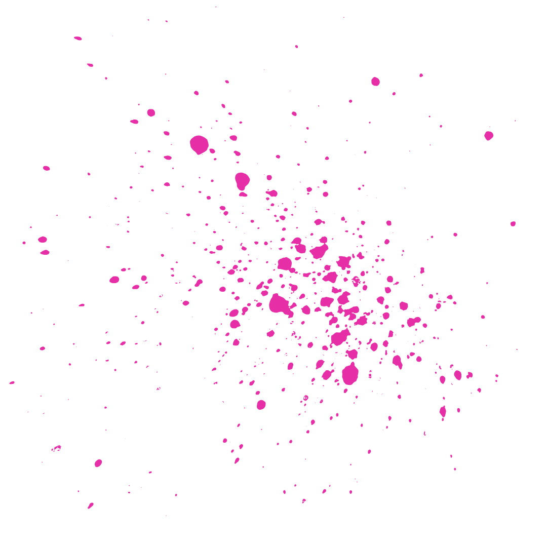 Decorative pink paint splatter texture