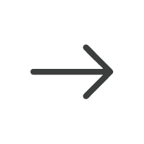 Black arrow pointing to the right on a white background.