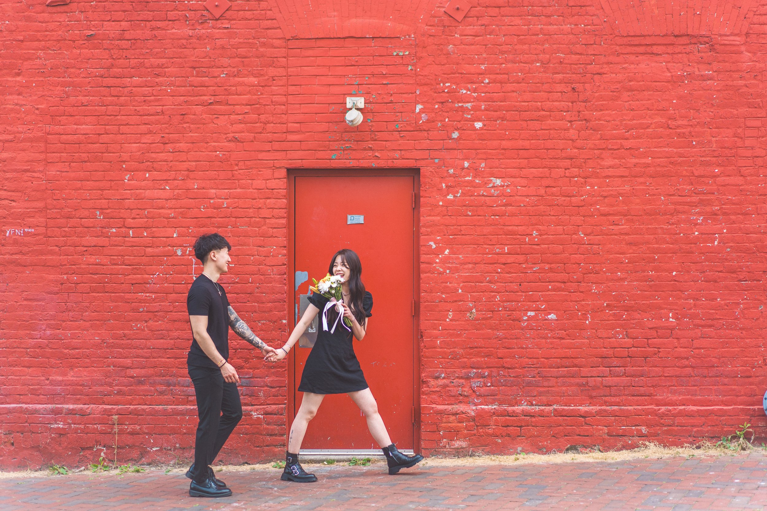 Colorful & vibrant engagement photography