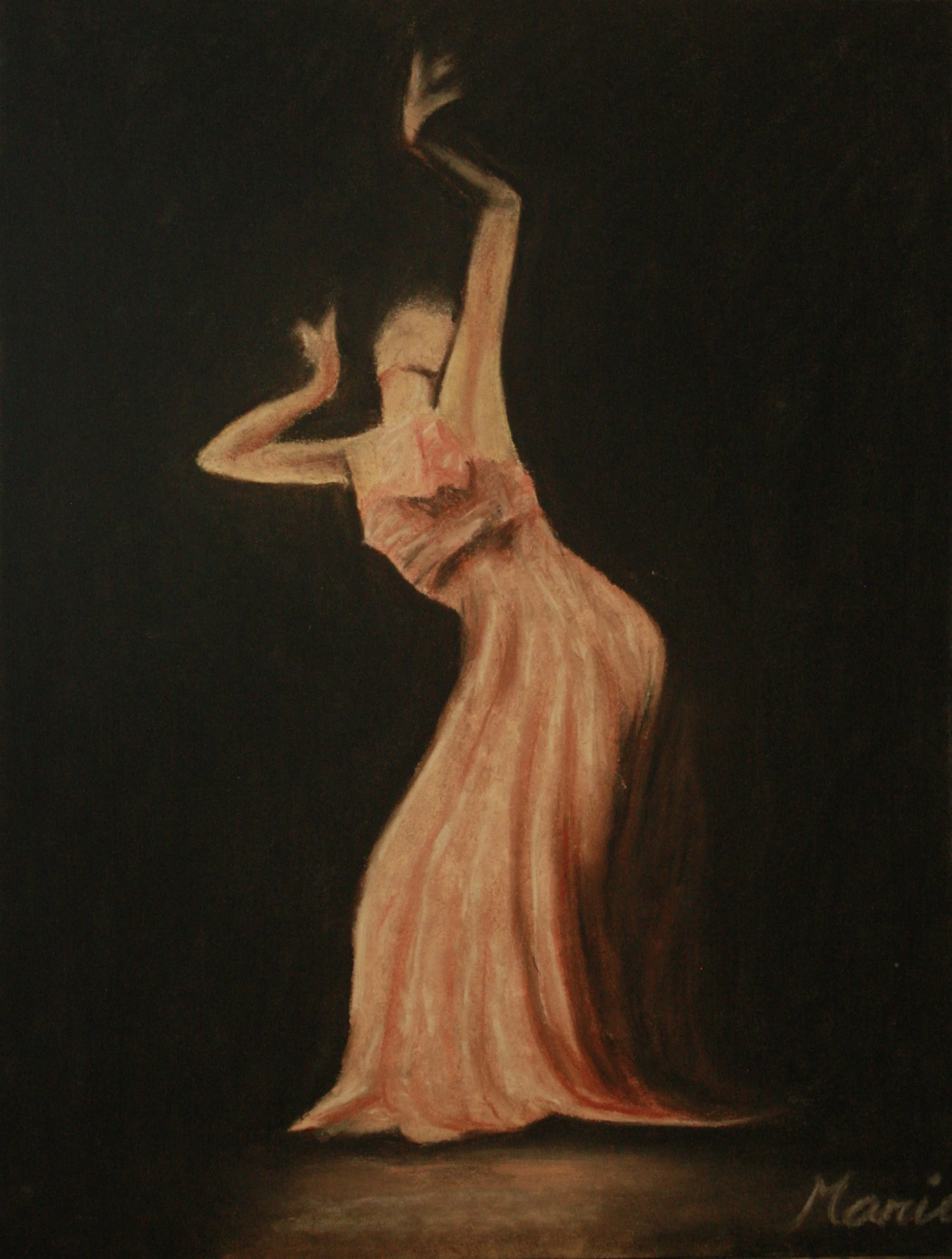 Reaching Beyond What She Can Grasp