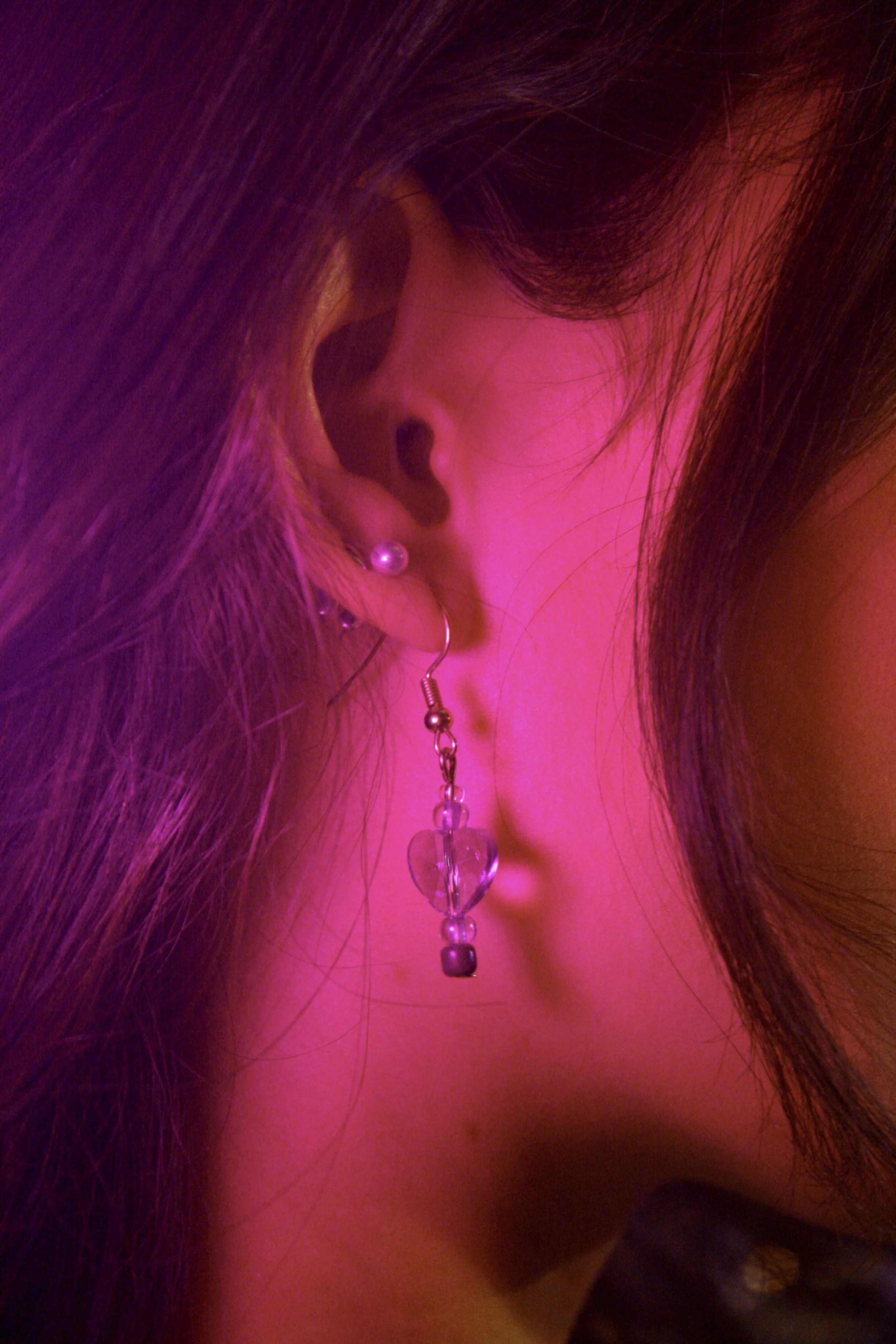 Radiant Heart Crystal Earrings