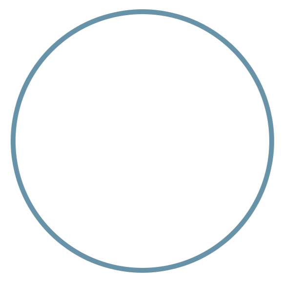 Outline of a globe, a graduation cap, and three stacked books inside a circular border.