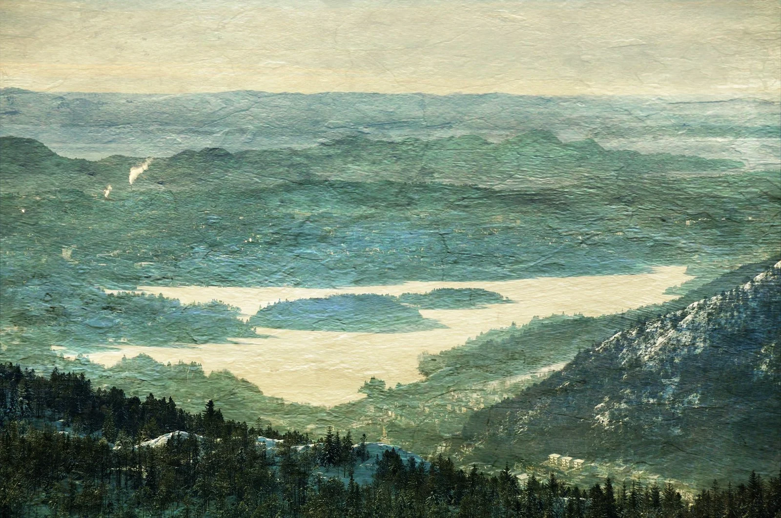 A fjord photo taken in Norway by Marina Sosnovskaya