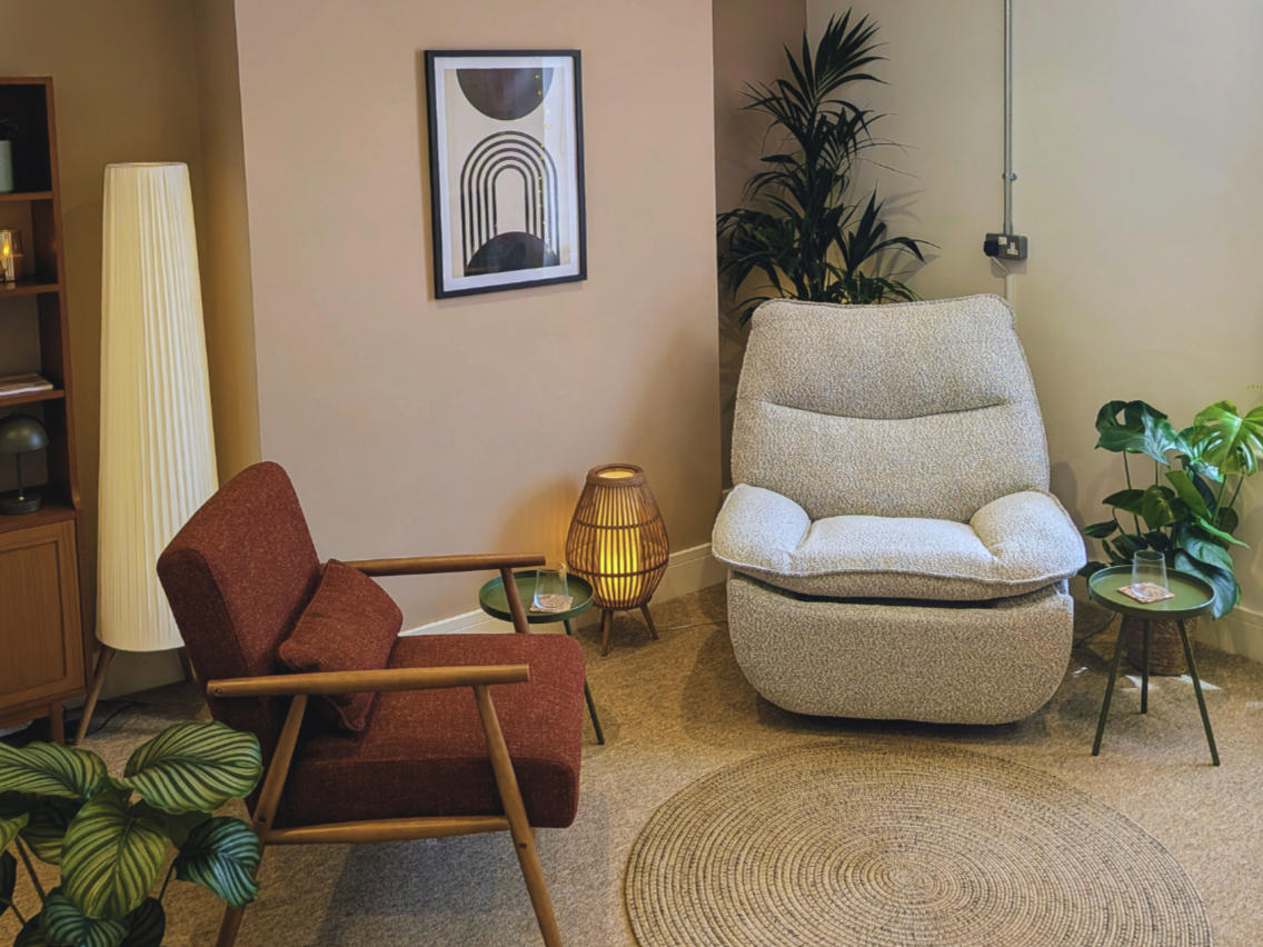 Mend Hypnotherapy Room