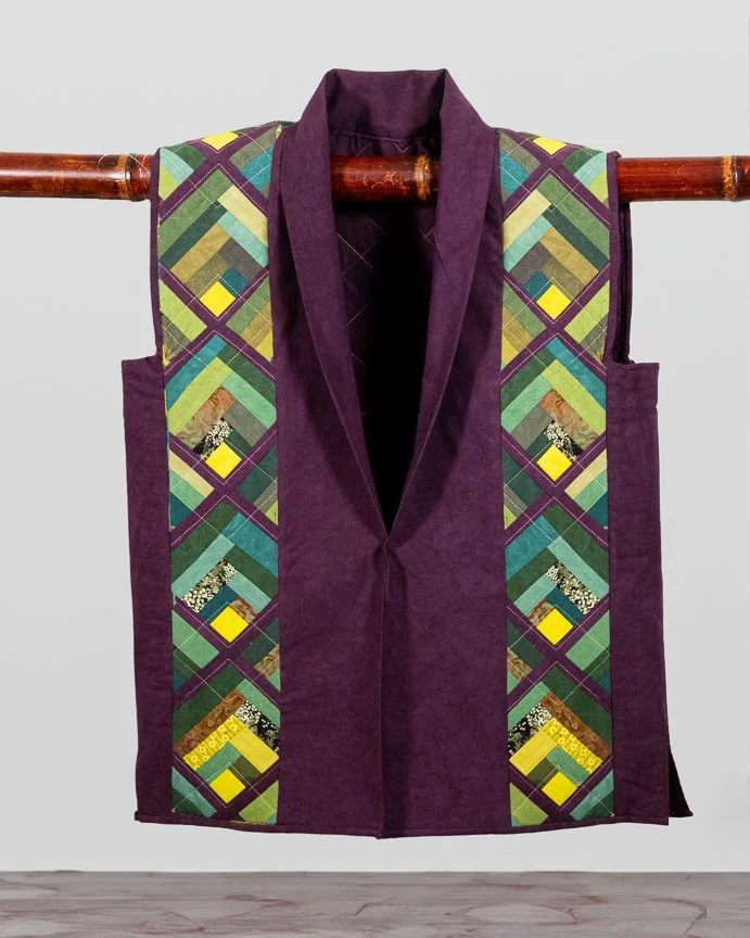 Feywild Vest from Scrappy Wonky Quilt Block Extravaganza (Copy)