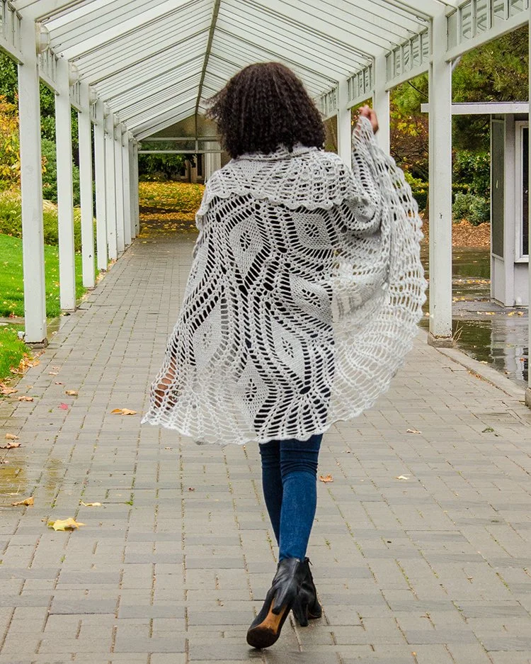 Diamond Mandala Throw/Shawl Crochet Pattern