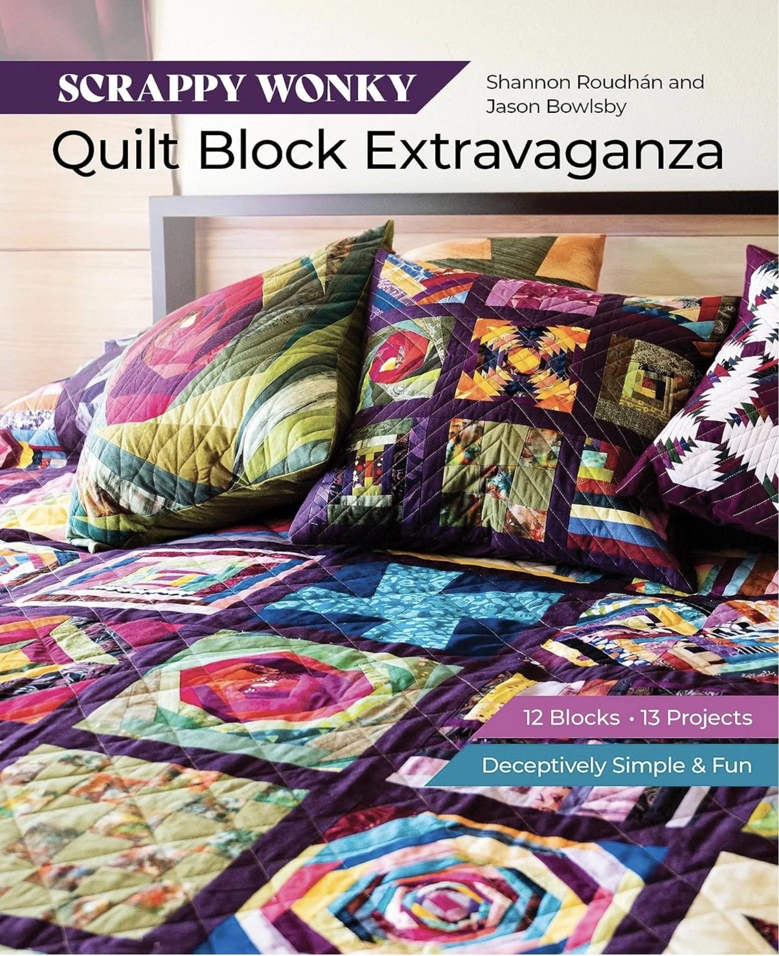 Scrappy Wonky Quilt Block Extravaganza - Pre-Order for Hand Delivery at Sew Expo 2026