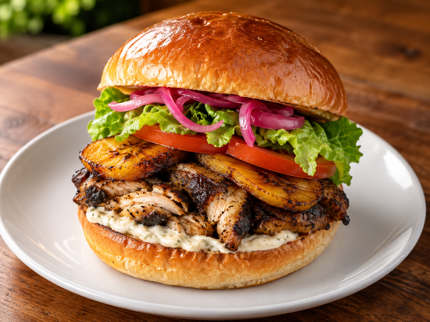 Jerk Chicken Sandwich