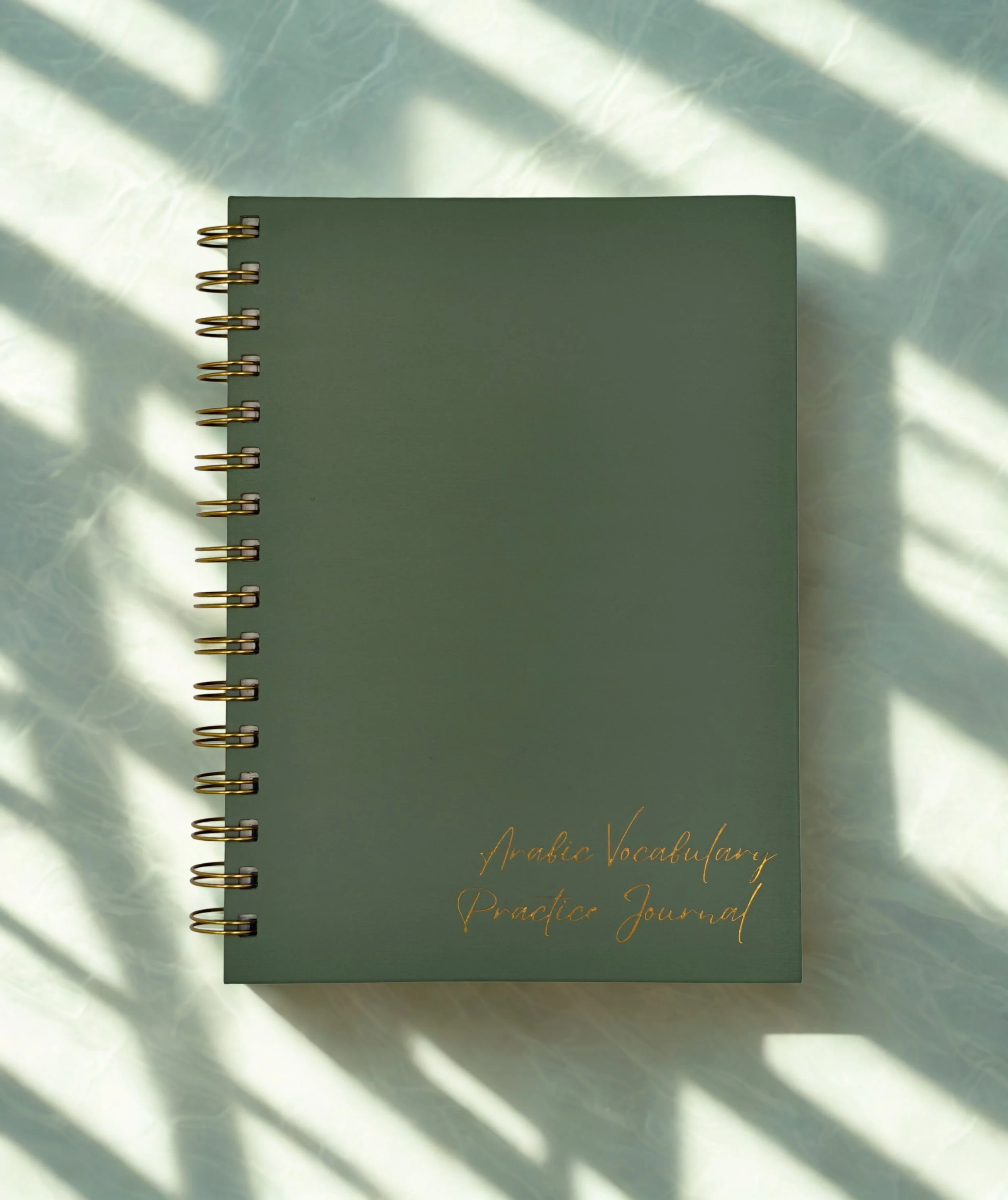 Arabic Vocabulary Practice Journal