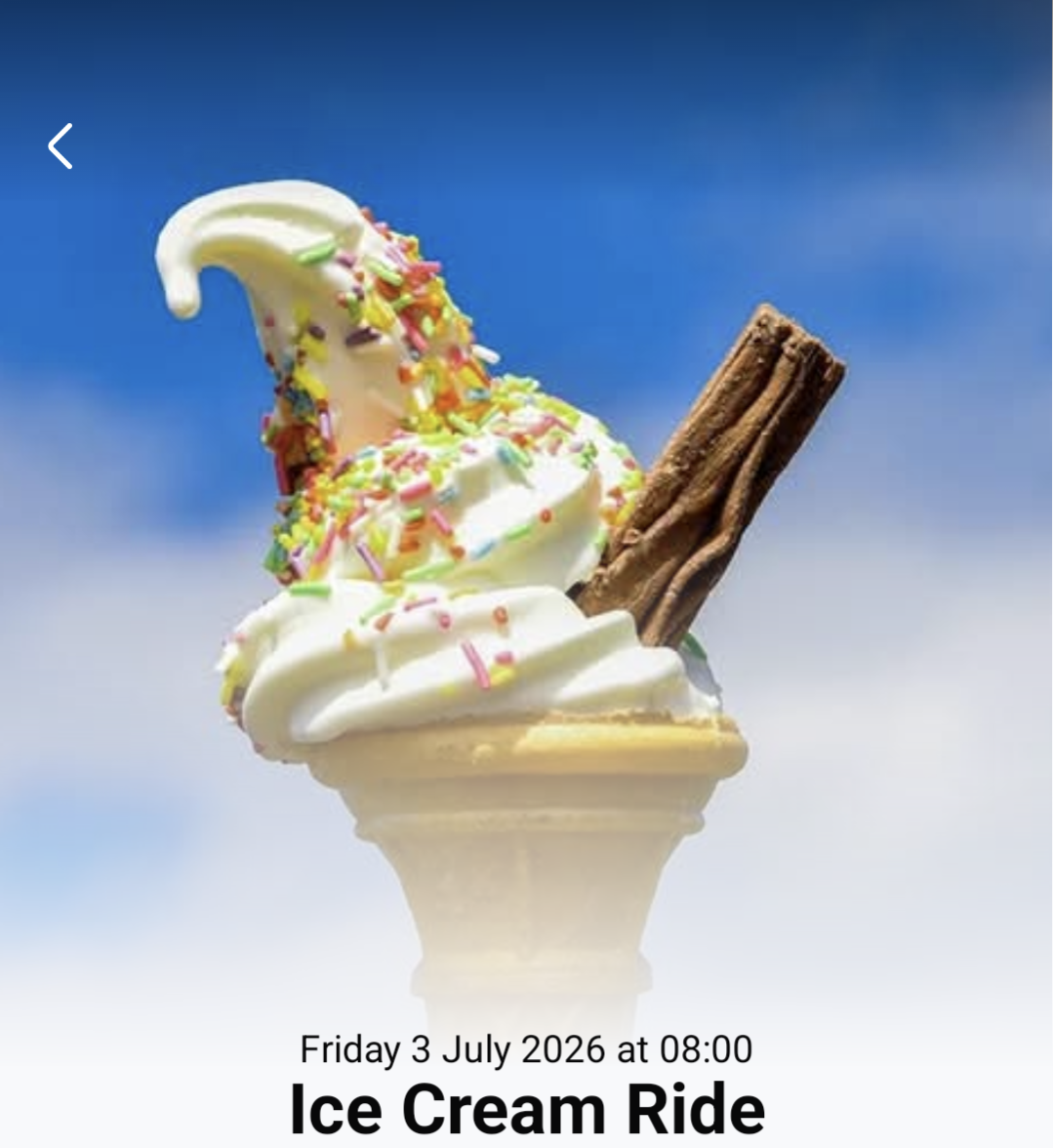 LWCC Ice Cream Ride 