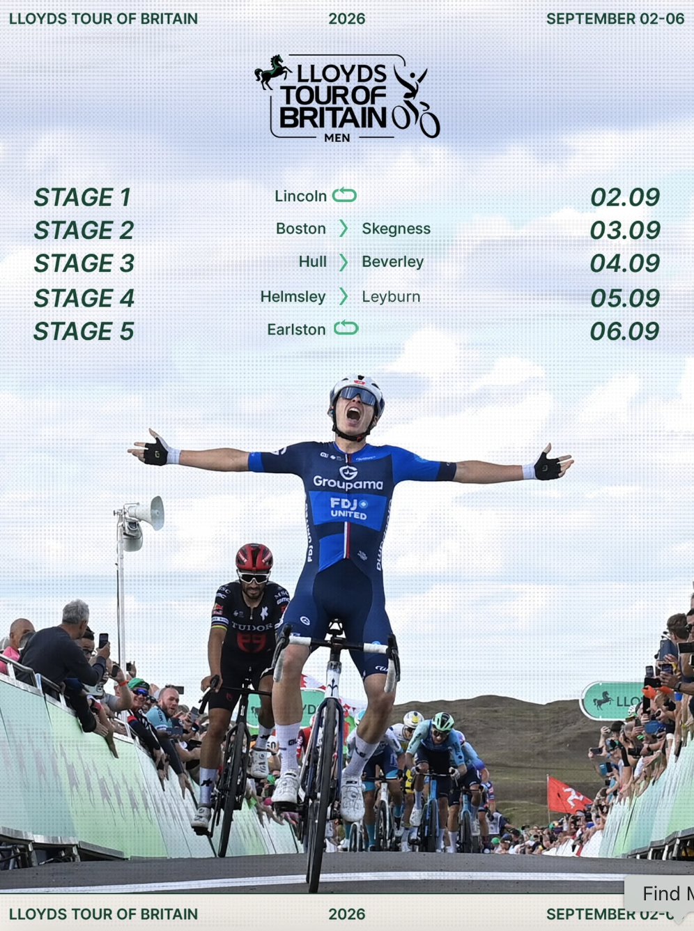 Tour of Britain 2026