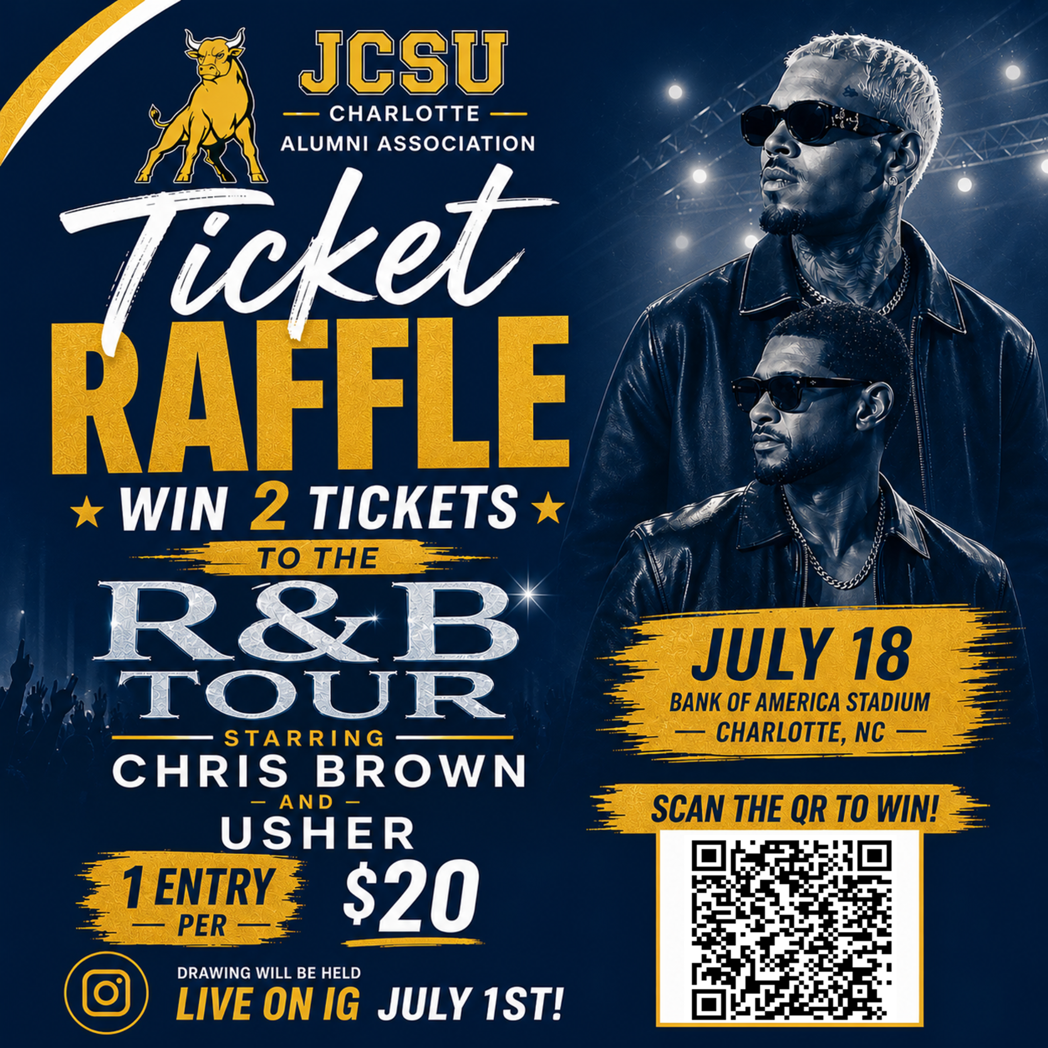 Chris Brown and Usher R&B Tour Raffle (Deadline)