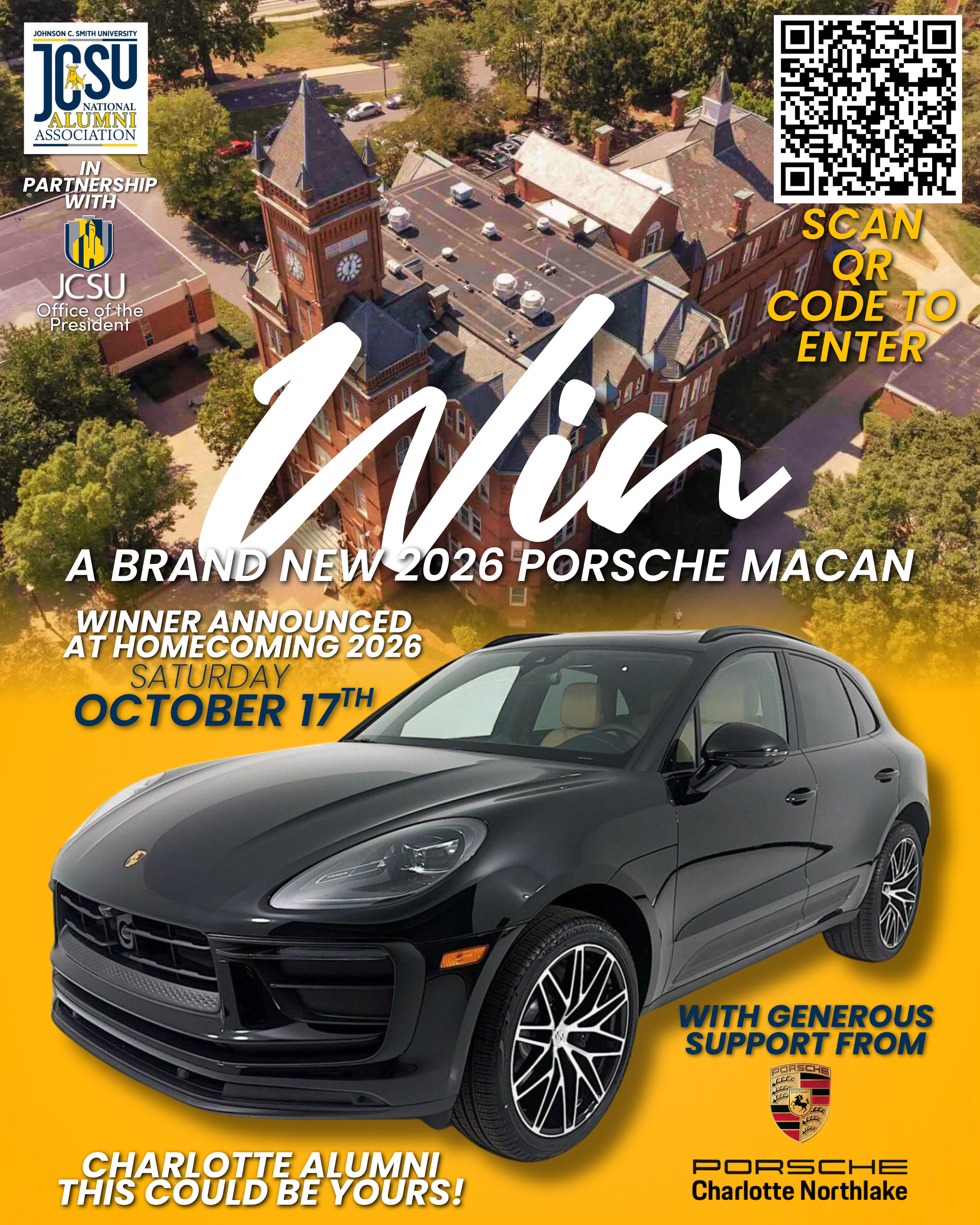 Win a Brand-New 2026 Porsche Macan (deadline)