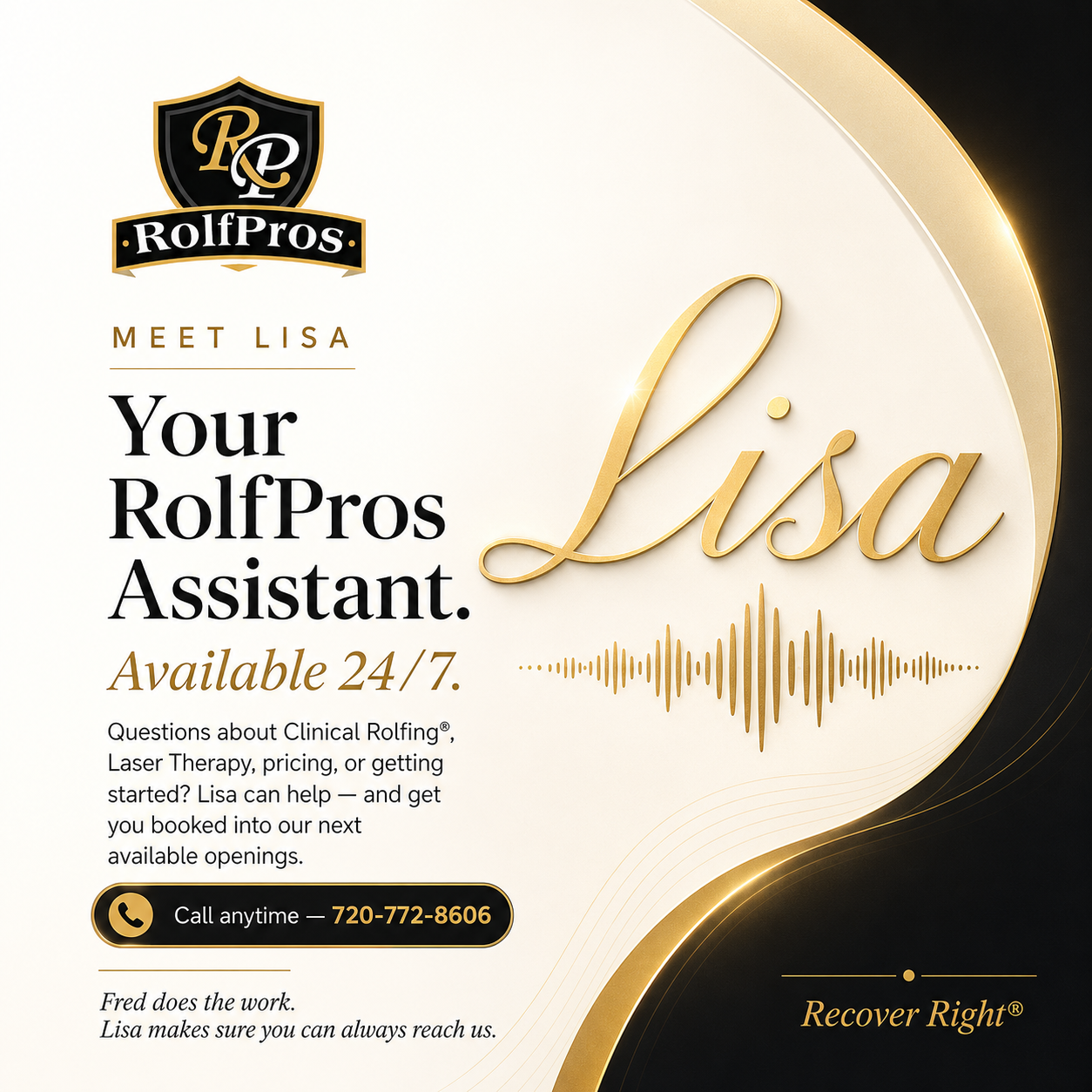 Meet Lisa: providing 24/7 access to RolfPros