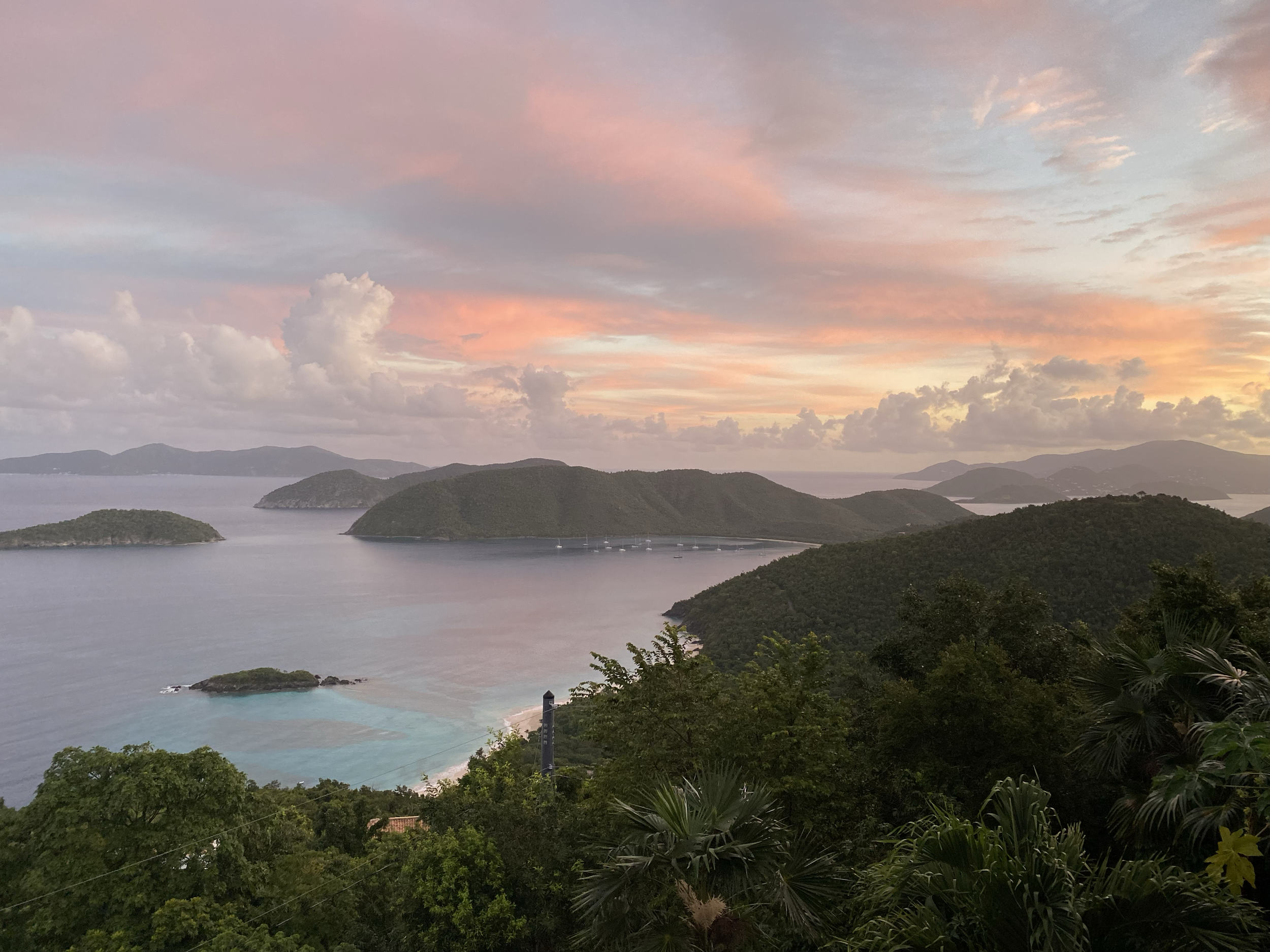 Cinnamon Bay sunset