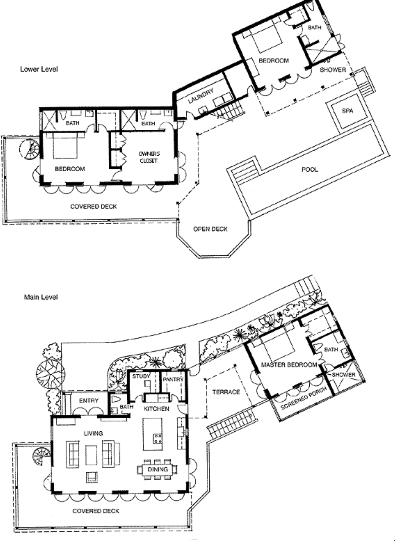 Villa floor plan