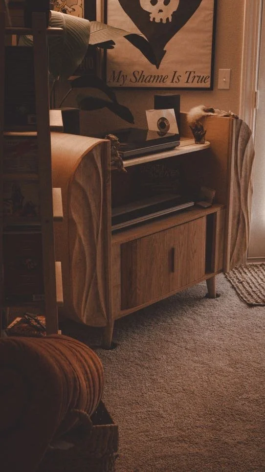 Record Player Cabinet