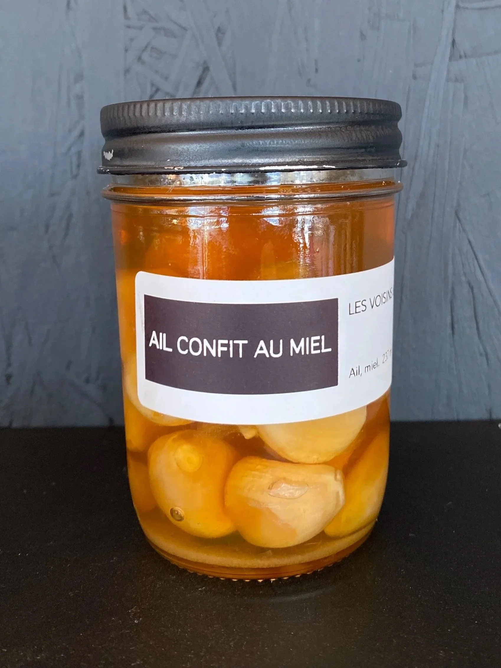 Ail confit miel 250ml