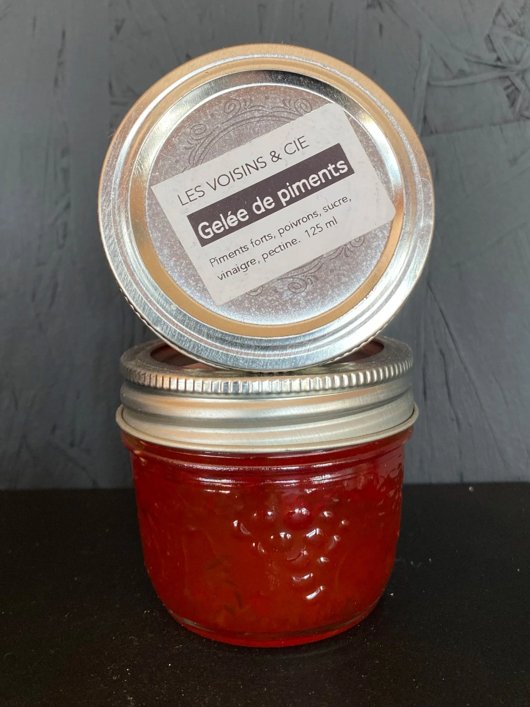 Gelée de piments, 125 ml