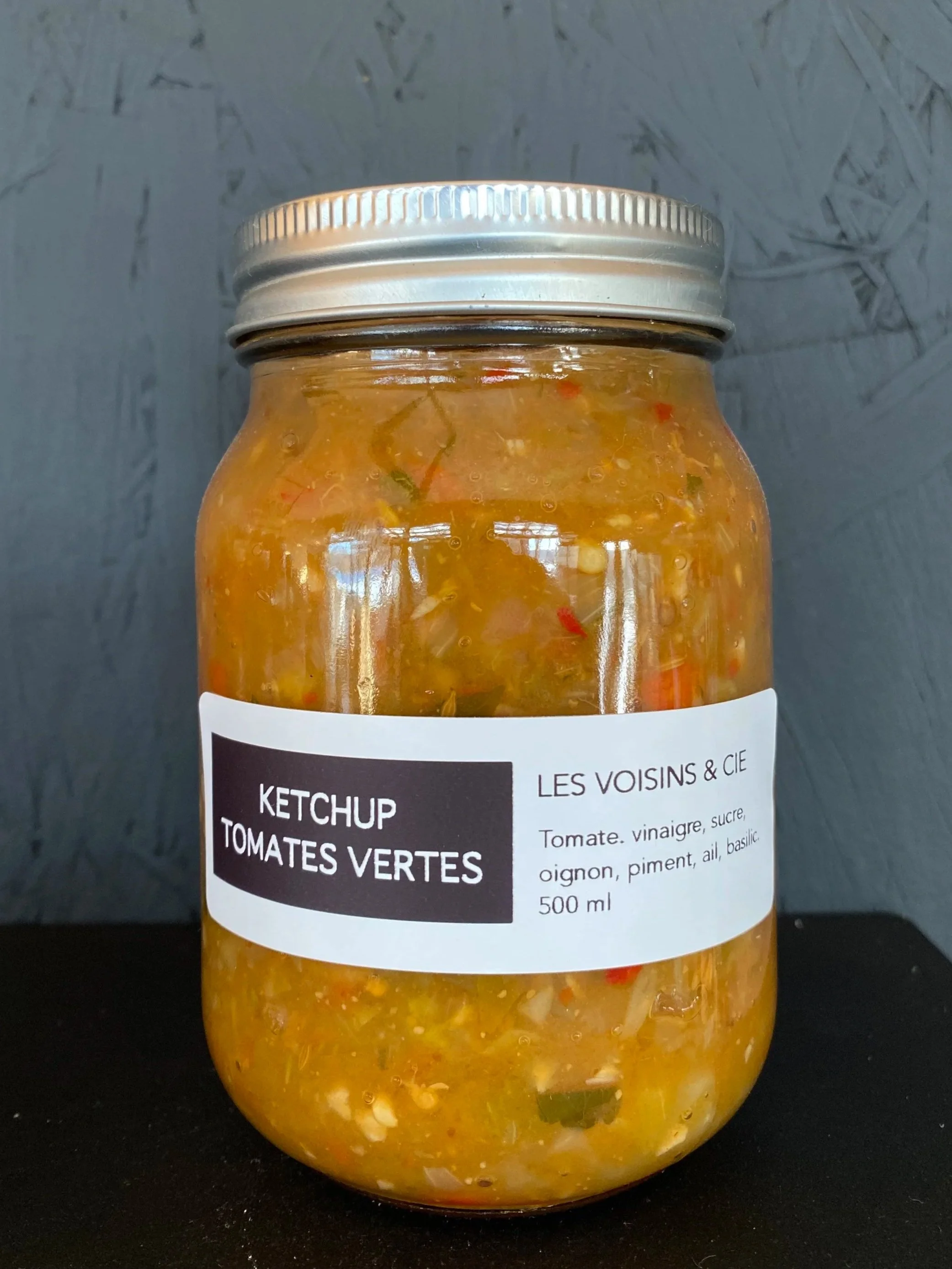 Ketchup tomates vertes, 500 ml