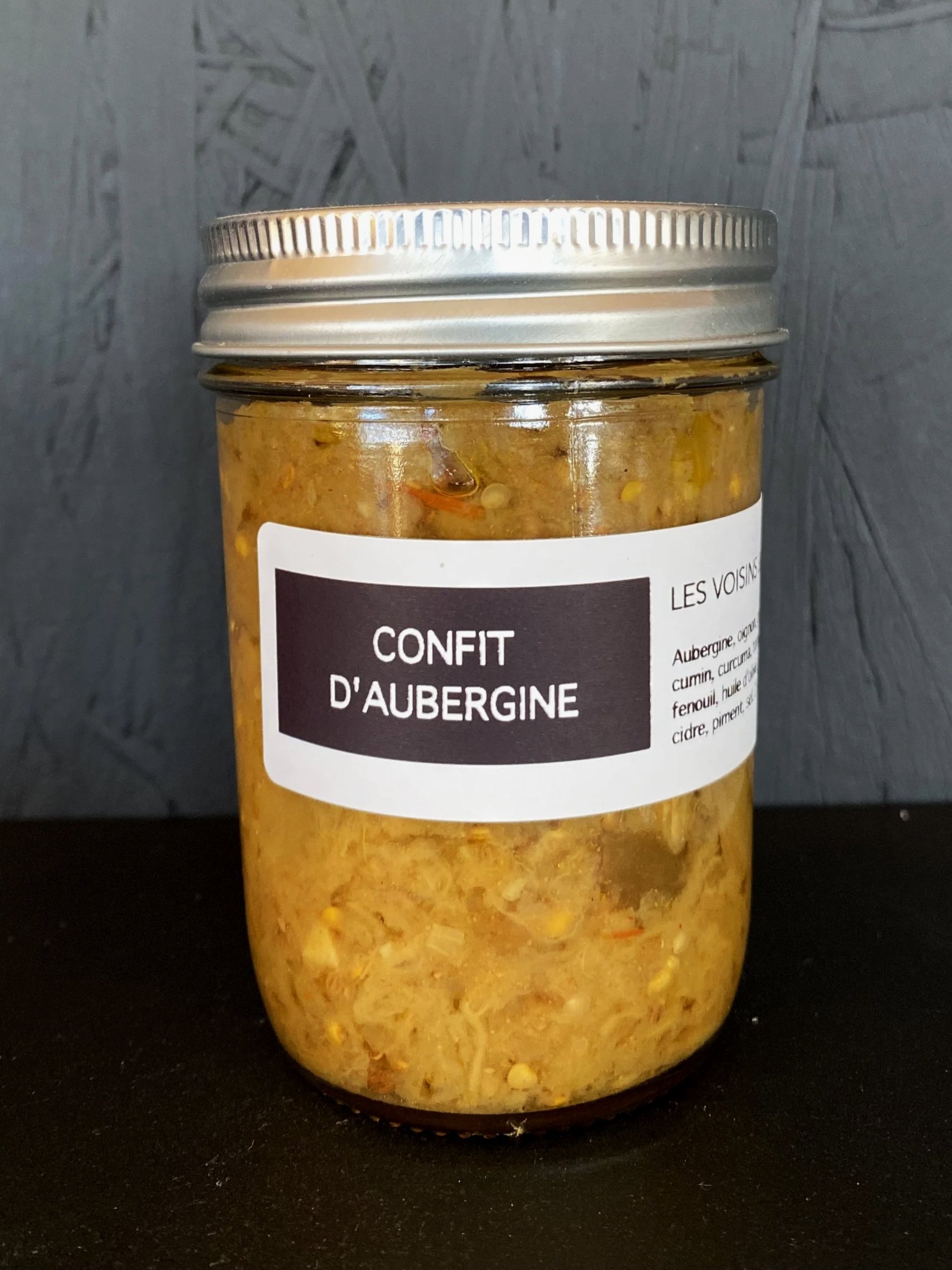 Confit d'aubergine, 237b ml