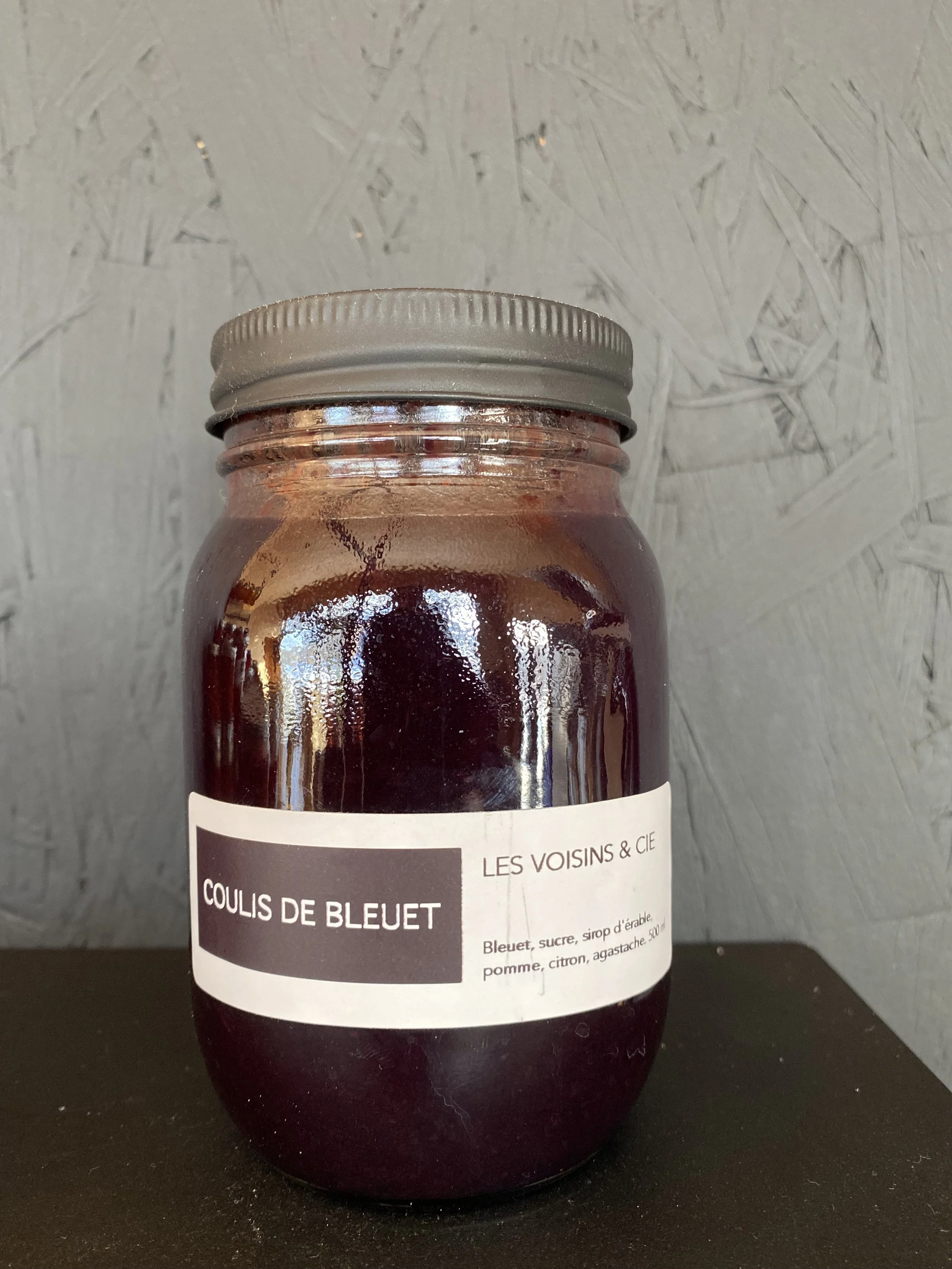 Coulis de bleuets, 500 ml