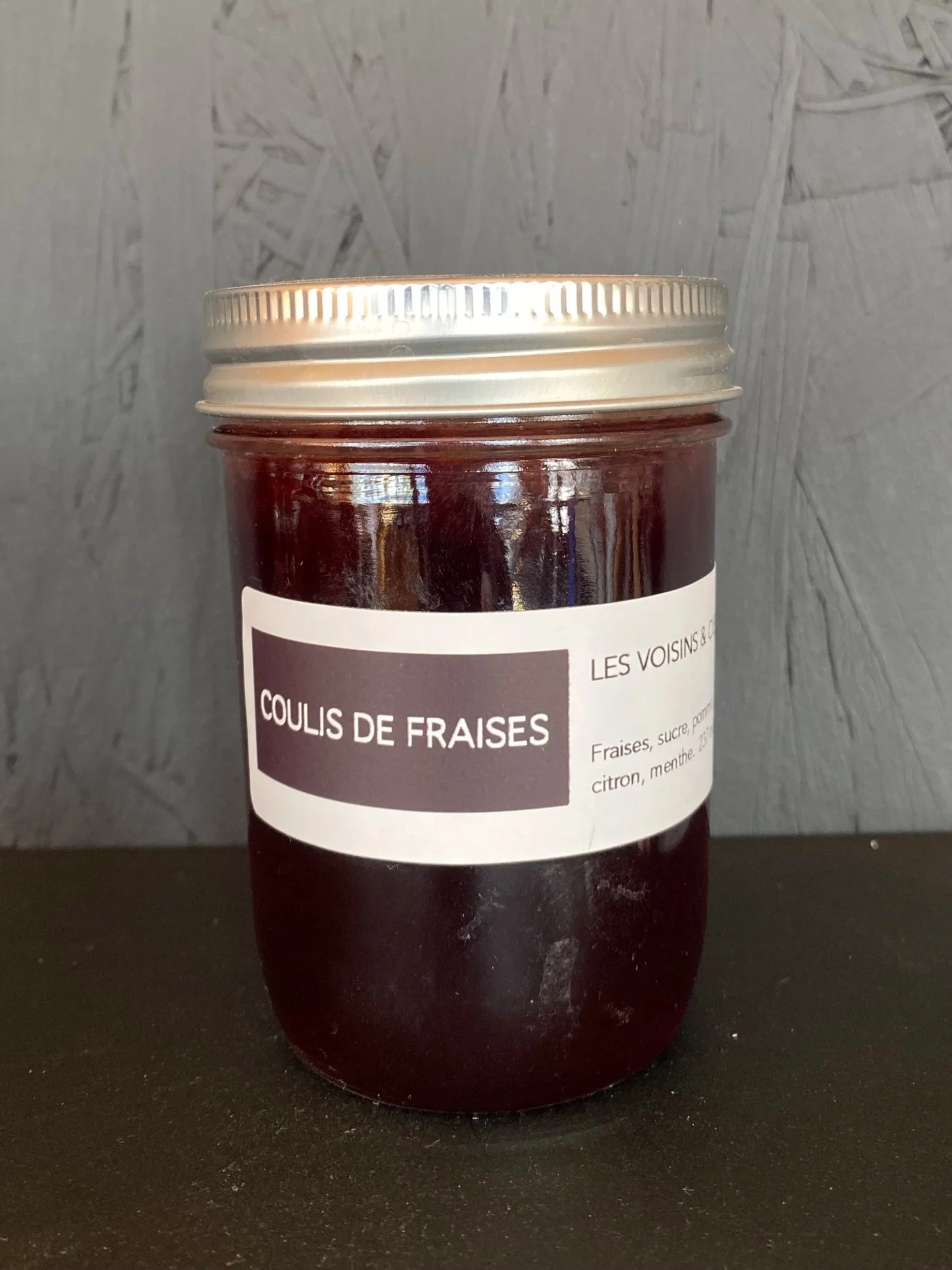 Gelée de fraises, 237 ml