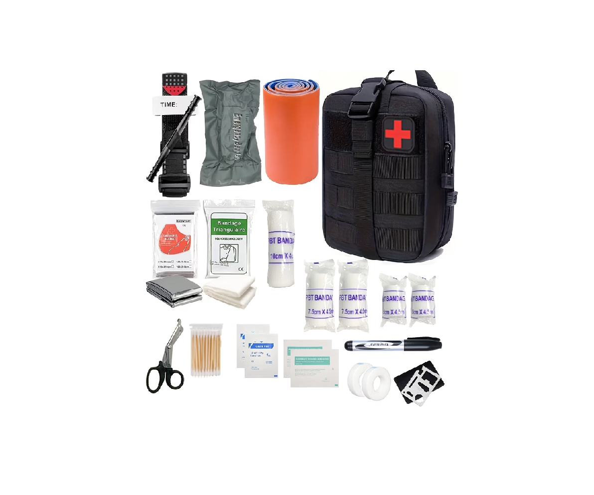 Molleväska + Första Hjälpen Kit