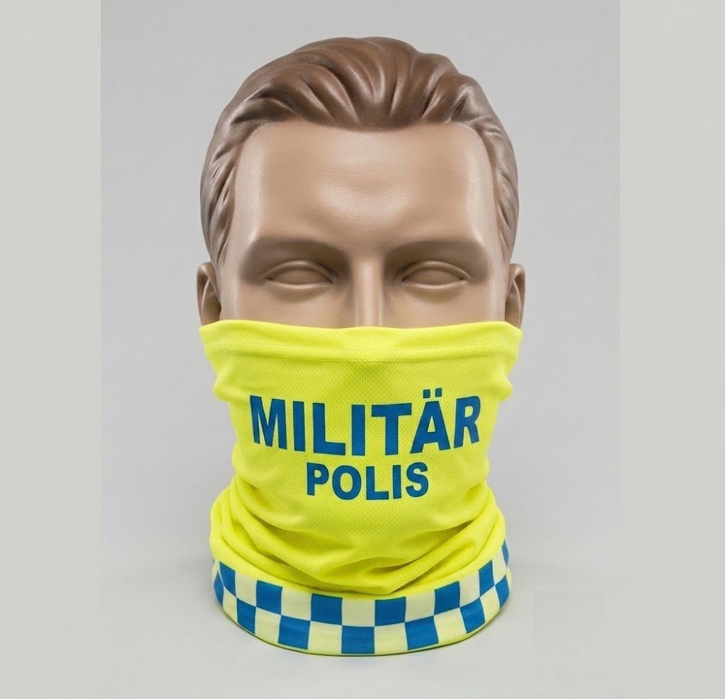 Militärpolis Halsbuff Mesh
