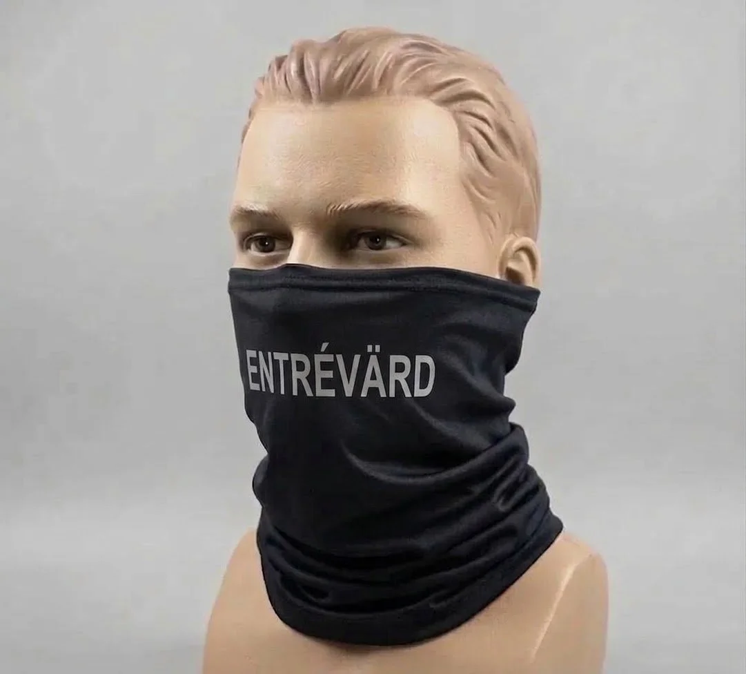 Halsbuff Entrévärd