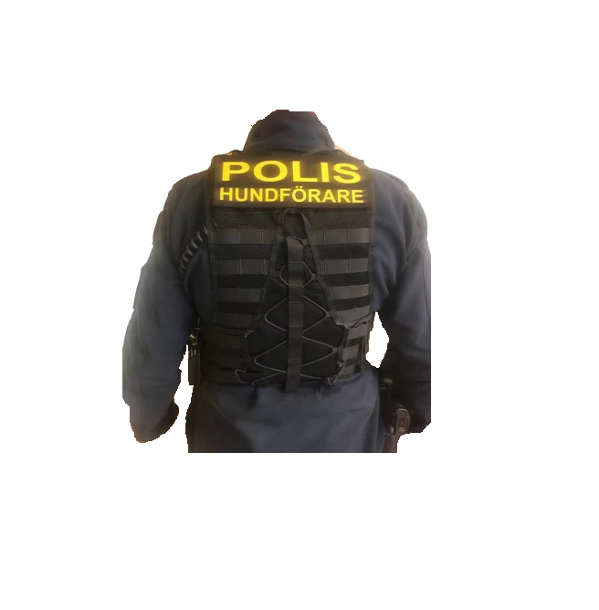 POLIS HUNDFÖRARE PATCH