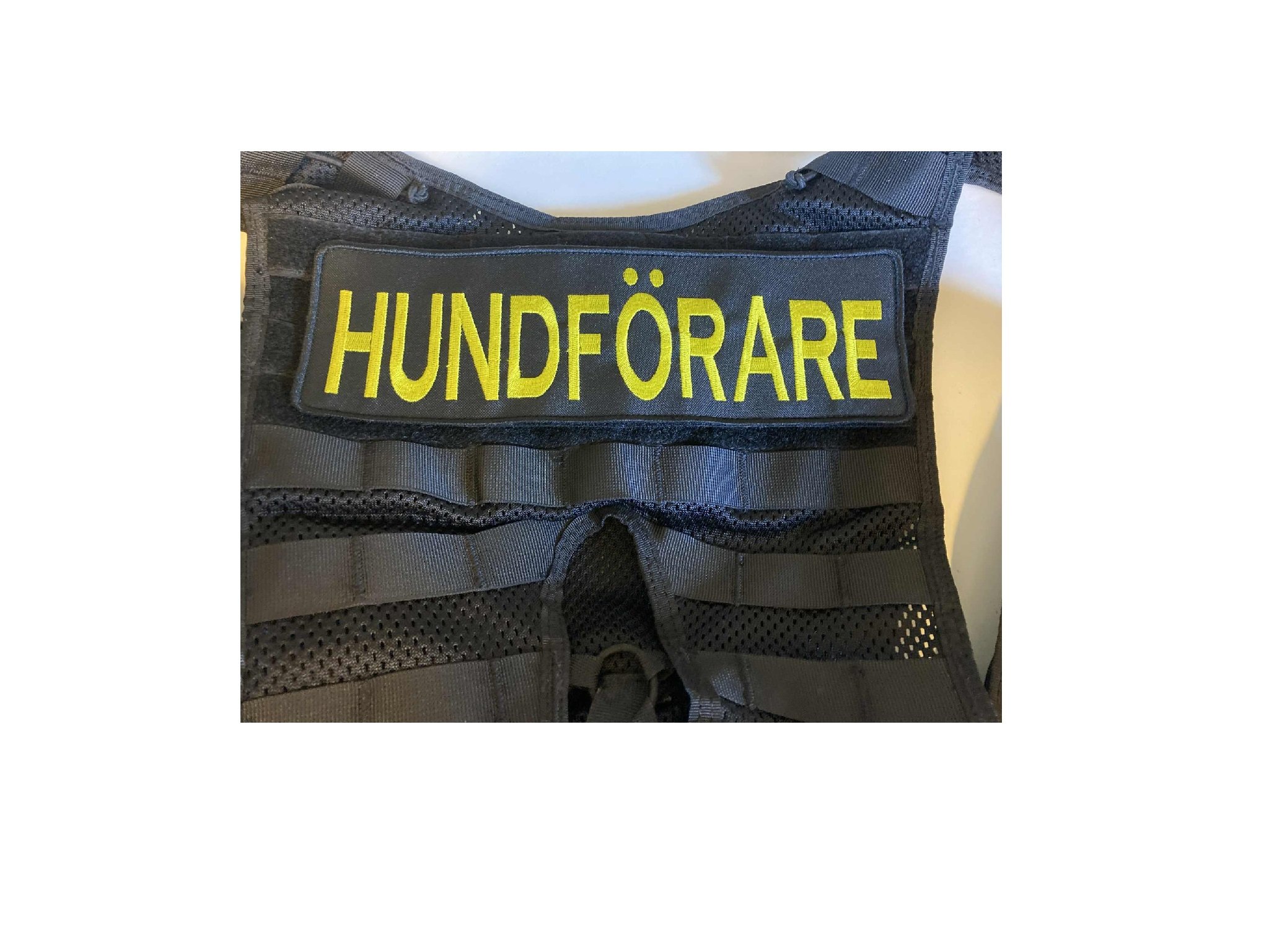 Hundförare stor emblem