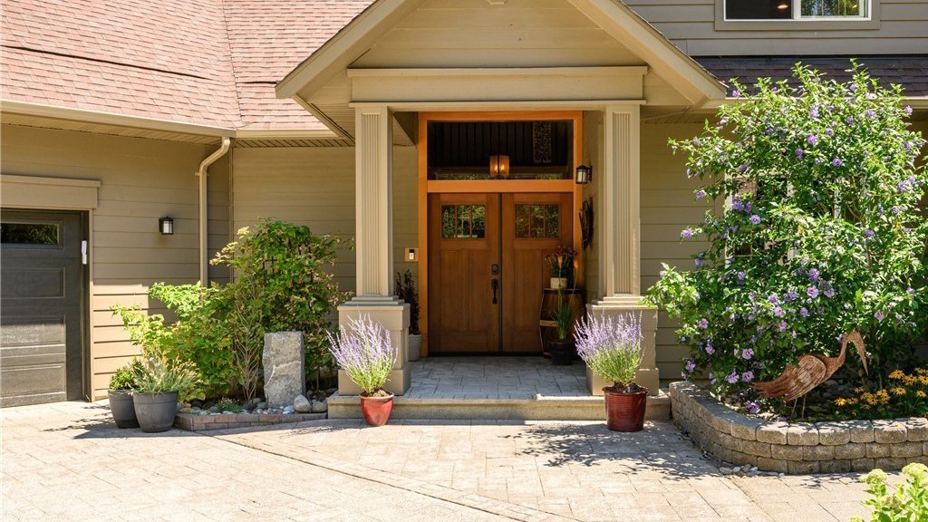 Front entrance to home at 5067 E 26th Dr Bellingham WA 98226