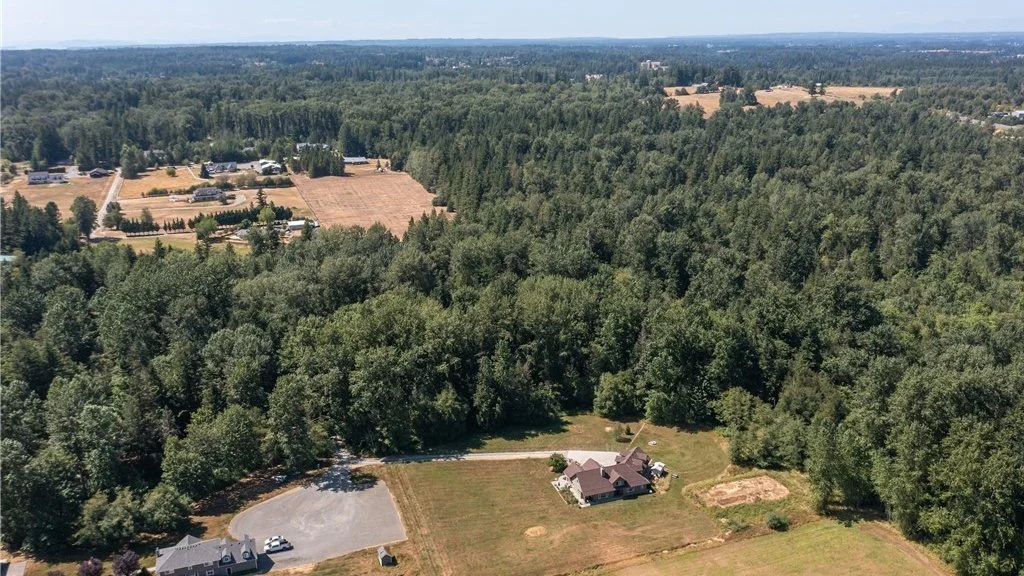 Aerial view of property at 5067 E 26th Dr Bellingham WA 98226