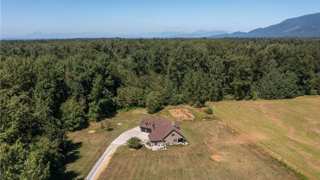 Aerial view of property at 5067 E 26th Dr Bellingham WA 98226