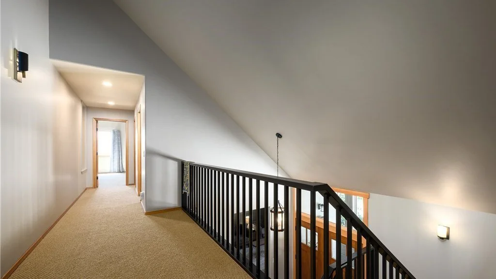 Upstairs landing into hallway at 5067 E 26th Dr Bellingham WA 98226