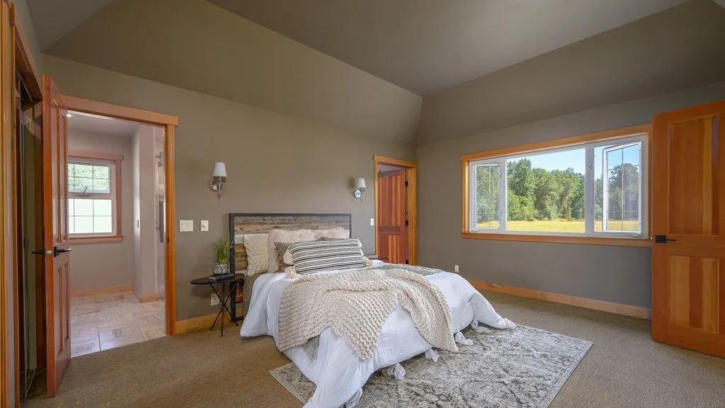 Bedroom with view window at 5067 E 26th Dr Bellingham WA 98226