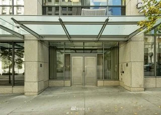 Street entrance to 715 2nd Ave #1703 Seattle WA 98104