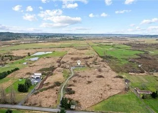 Aerial view of property at 12112 Roosevelt Rd, Snohomish, WA 98290