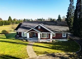 Front view of drive and home at 2125 118th Ave E Edgewood WA 98372