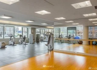 Resident work out center at 820 Blanchard St Seattle WA 98121