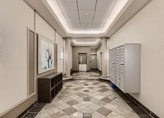 Inside building entrance with mailboxes at 2530 15th Ave W Seattle WA 98119