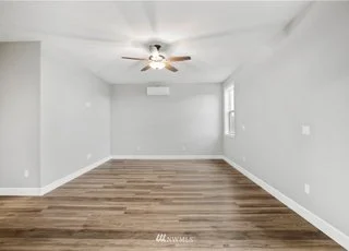 Dining room with ceiling fan at 112 Skyhawk Dr Toledo WA 98591