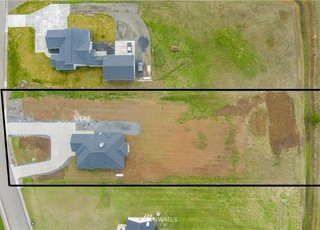 Aerial view of property lines at 112 Skyhawk Dr Toledo WA 98591