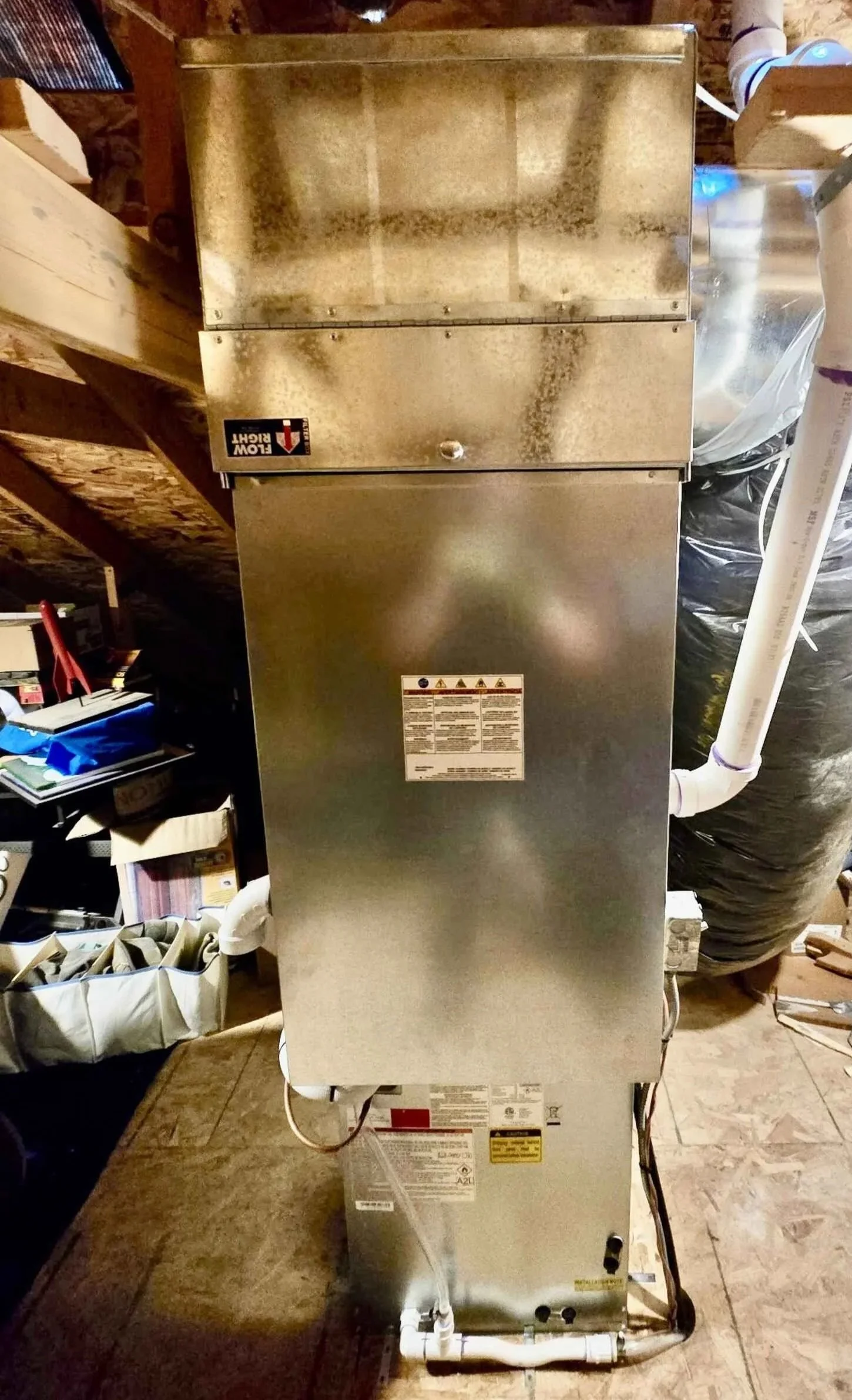 New HVAC Installation for Home Addition done by Lee's Heating and cooling in Pueblo, Colorado