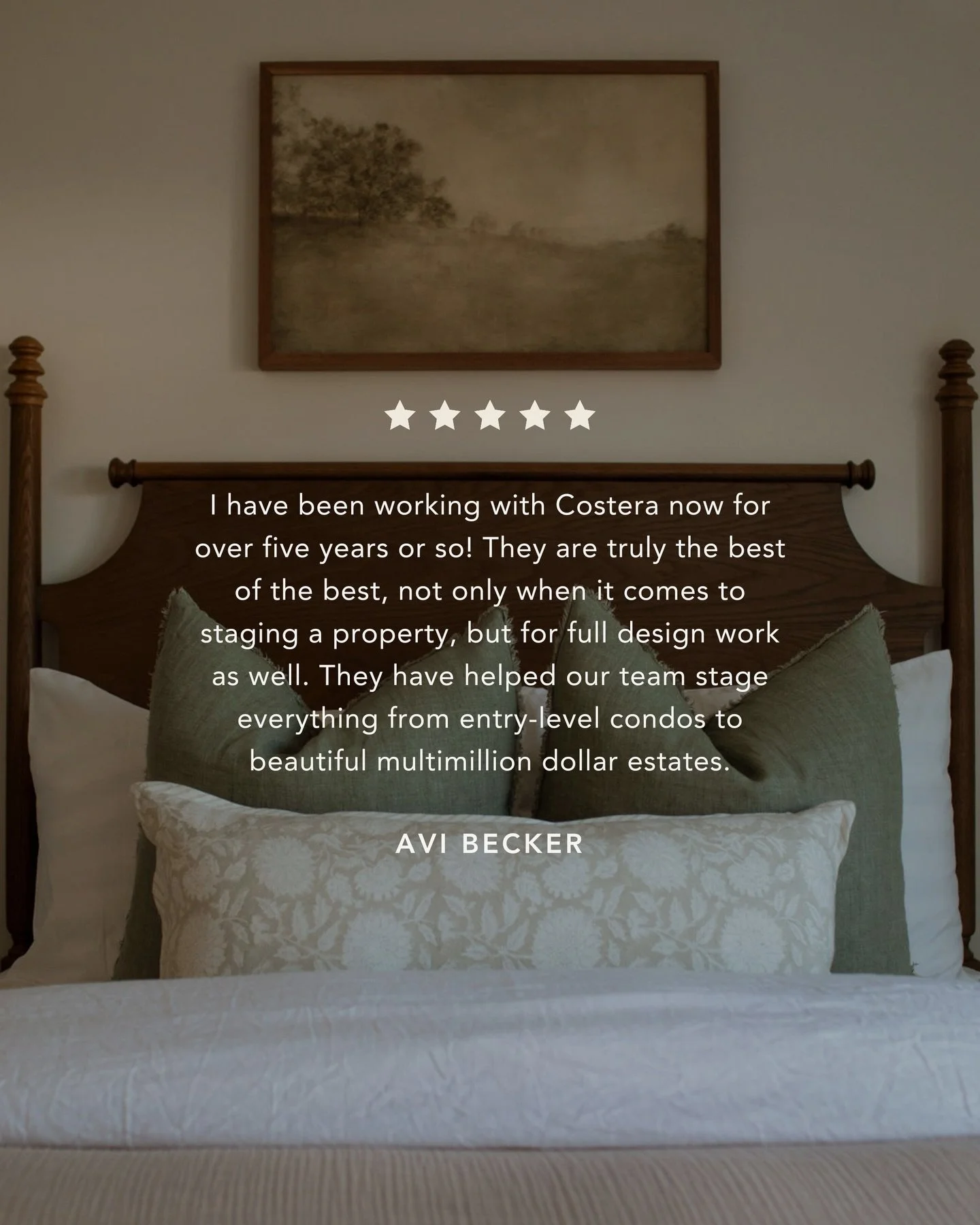 We really love this work. So grateful for clients like this!