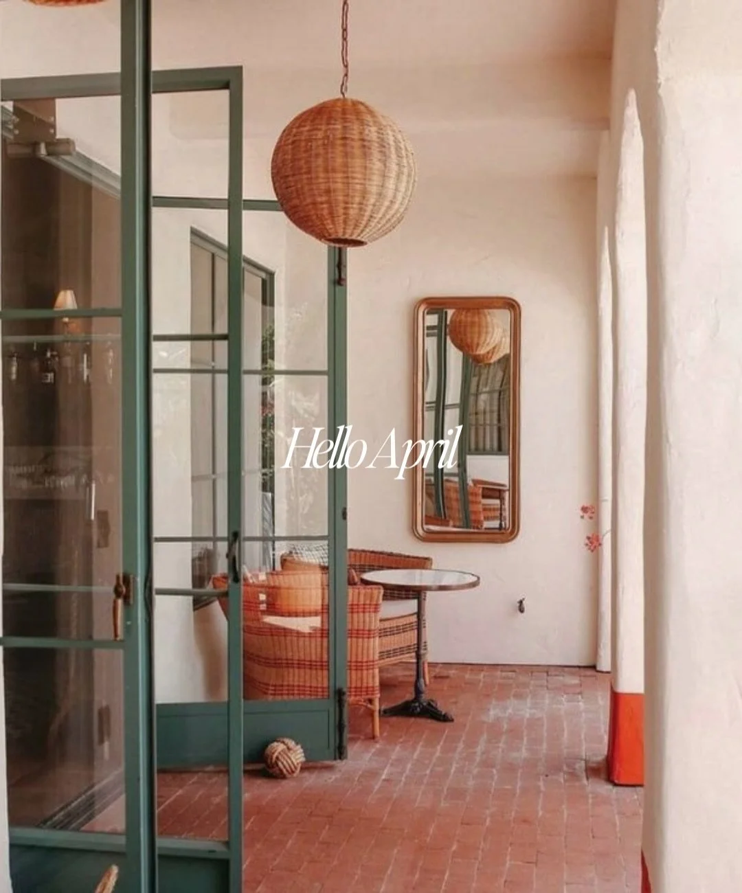 Our April state of mind, Santa Barbara style.