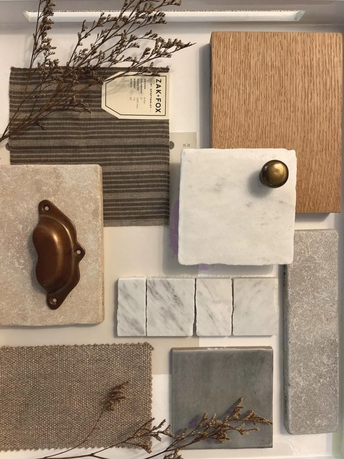 #FlatLayFriday&hellip; but we&rsquo;re showing you how it ends this time! We love looking back at the original materials and that first concept board and remembering how it all started.